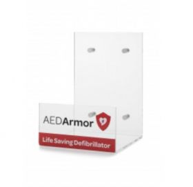 AED Armor Perspex Wall Bracket Large