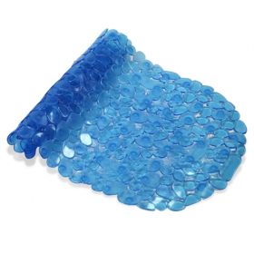 Aqua Rocks Bath Mat - Blue [Pack of 1]