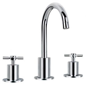 Arctic Three Hole Basin Filler Tap [Pack of 1]