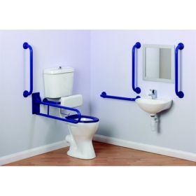 Arley Comfort Doc M Low Level Toilet Pack - Lever Operated Flush [Pack of 1]