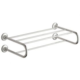 Gedy Ascot Double Towel Rack - Chrome [Pack of 1]
