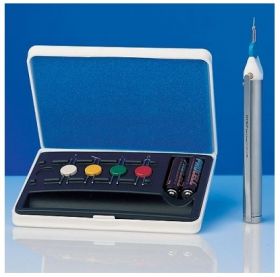 AW Cautery Set With Metal AA Battery Handl5 Tips In Plastic Case [Pack of 1]