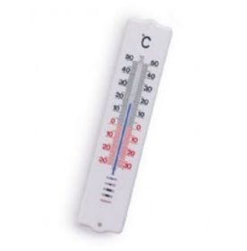 AW Room Thermometer, Plastic Framed, 205mmx45mm With Fixing Hole Centigrade [Pack of 1]