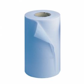 AW Essential Towel Rolls, Blue, 40m [Pack of 18]