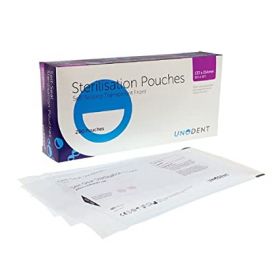 AW Sterilisation Pouches 5.25x10 Self Seal (135mm x 255mm) [Pack of 200]