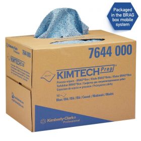 7644 Kimtech Process Wipers 1 Brag Box Blue [Pack of 1]