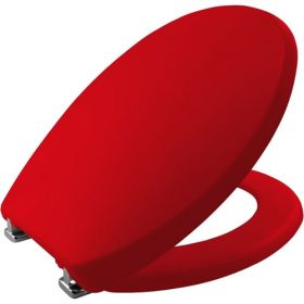 Bemiscare Doc M Non Loosening Toilet Seat - Red [Pack of 1]