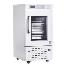 Blood Bank Refrigerator, Upright, Glass Door, Led Display, Stainless Steel Drawers, 2-6 Degrees Celsius, 608l Capacity