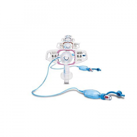 BLUselect Tracheostomy Tubes 7.5 Cuffed Non Fenestrated Single