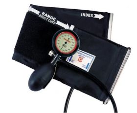 Bokang Aneroid Sphygmomanometer, Palm Type with Fluorescent Display, supplied with Adult Cuff and Carry Case