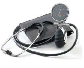 Boso Classic Aneroid Sphygmomanometer Chrome Metal Body & Adult Self Fastening Cuff In Case 047-0-111[Pack of 1]