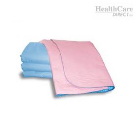 Comfort Bed Pad, with tuck in flaps, Pink (85 x 90 cm)
