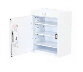 Bristol Maid Drug & Medicine Cabinet - 500 X 300 X 600mm - Light - Deep Shelves - L/H Hinge