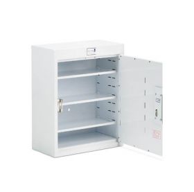 Bristol Maid Drug & Medicine Cabinet - 500 X 300 X 600mm - No Light - Deep Shelves - R/H Hinge