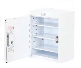 Bristol Maid Drug & Medicine Cabinet - 500 X 300 X 900mm - No Light - Deep Shelves - L/H Hinge