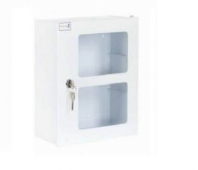 Bristol Maid Patients / Residents Own Medication Cabinet - 210 X 155 X 315mm - Side Hinged - Electronic Push Button Lock - Visibility Panel