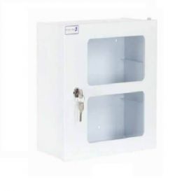 Bristol Maid Patients / Residents Own Medication Cabinet - 210 X 155 X 315mm - Side Hinged - Visibility Panel
