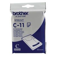 BROTHER THERMAL PRINTER PAPER A7 WHT