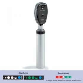 Heine Beta 200S Ophthalmoscope 3.5V, Rechargeable Handle, Portable Charger in Case (C-261.20.384)