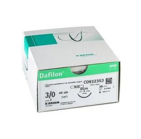 Dafilon C0932353 3/8 Circle Reverse Cutting Needle (3/0) Suture
