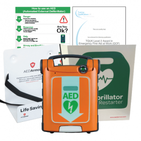 Cardiac Science Powerheart G5 Semi Automatic with Intellisense CPR Device - Exclusive Starter Kit