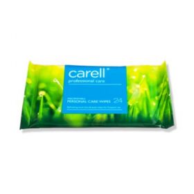 Carell Patient Hands & Face Wipes 24