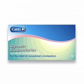 CARE GLYCERIN SUPPS INFANT [Pack of 12]