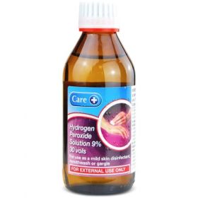 CARE HYDROGEN PEROXIDE SOL 9% [Pack of 12]