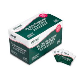 Clinell 2% Chlorhexidine with Alcohol Sachets (equipment) [Box of 240]