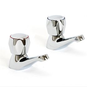 Alliance Chrome Contract Basin Taps [Pack of 2]