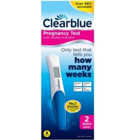 CLEARBLUE DIGITAL PREGNANCY WITH CONCEPTION INDICATOR [Pack of 2]