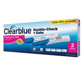 CLEARBLUE DOUBLE CHECK (1XVIS + 1XDIG) PREGNANCY TESTS [Pack of 1]