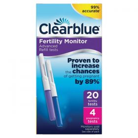 CLEARBLUE MONITOR STICKS 20+4 [Pack of 24]