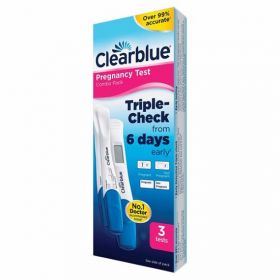 CLEARBLUE TRIPLE CHECK (2XEARLY + 1XSMART) PREGNANCY TESTS [Pack of 1]