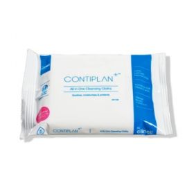 Contiplan - Continence Cloth With 10% Barrier Protection [Pack of 8]