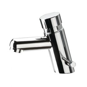 Remer Commercial Series Timed Flow Basin Mixer - Temperature Adjustable [Pack of 1]