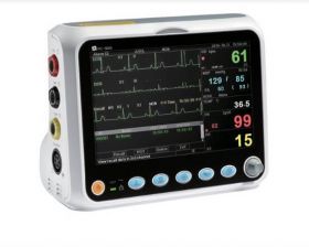 Creative PC-3000 Patient Monitor (SpO2 Analogue, PR, Resp Rate, NIBP, ECG, Temp) with Adult Soft Sensor