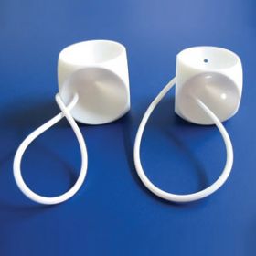 Silicone Pessary - Cube with Drain 25mm x 1