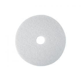 3M Premium White Polishing Floor Pad 17" [Pack of 5]
