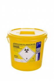 Sharpsguard 7 Litre with Yellow Lid