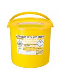 Sharpsguard 11.5 Litre with Yellow Lid