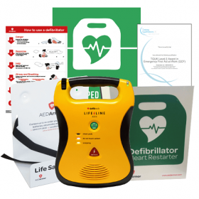 Defibtech Lifeline AED Semi Automatic (7 Year Battery) - Dental Package