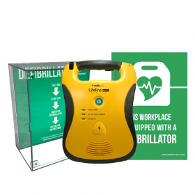 Defibtech Lifeline Fully Automatic 5-Year Battery *FREE Upgrade to 7 Year Battery* - Office Package