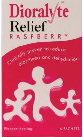Dioralyte Relief (Rehydration Salt Sachet)(blackcurrant) [Pack of 6]