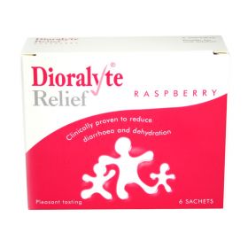 Dioralyte Relief (Rehydration Salt Sachet)(raspberry) [Pack of 6]