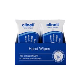 Clinell Antimicrobial Hand  Wipes (not individually wrapped) [Pack Of 8]	