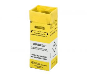12 Litre Clinisafe Yellow Cardboard Carton [Carton of 10]