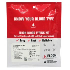 ELDONCARD BLOOD GROUP TEST [Pack of 1]