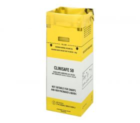 50 Litre Clinisafe Gypsum Cardboard Carton [Carton of 10]