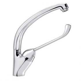 The Extended Lever Medical Kitchen Tap